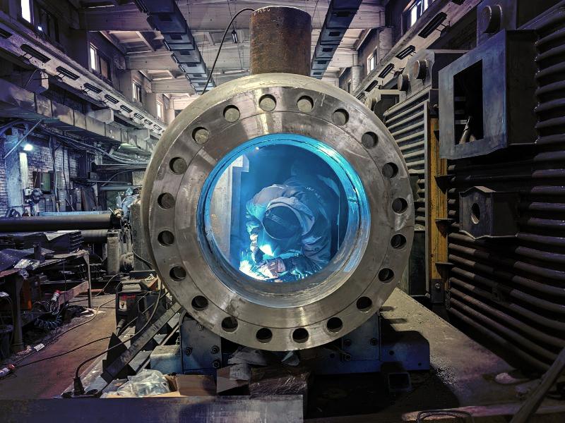 Виготовлення барабана парового котла