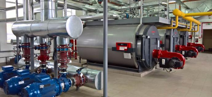 Промислова котельня раннього етапу розвитку компанії