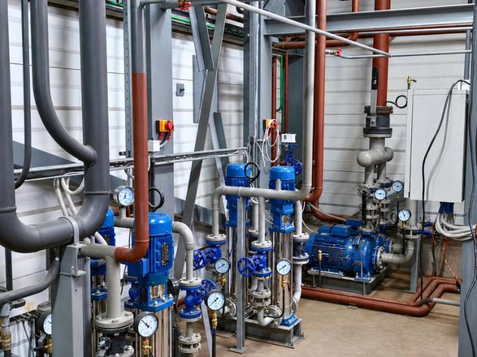 Насосна та допоміжне обладнання парової котельні