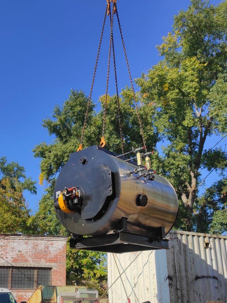 Fire-Tube Boiler Delivery